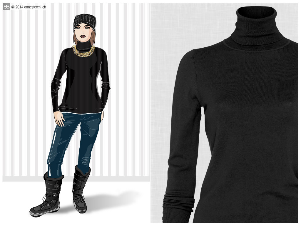 Rollkragenpullover