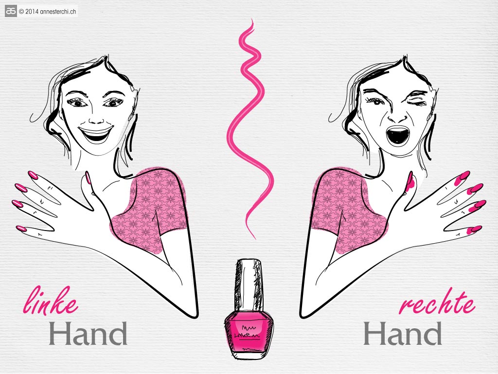 Linke Hand